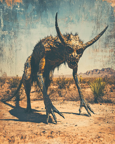 Chupacabra – Mythical Beasts Wall Art