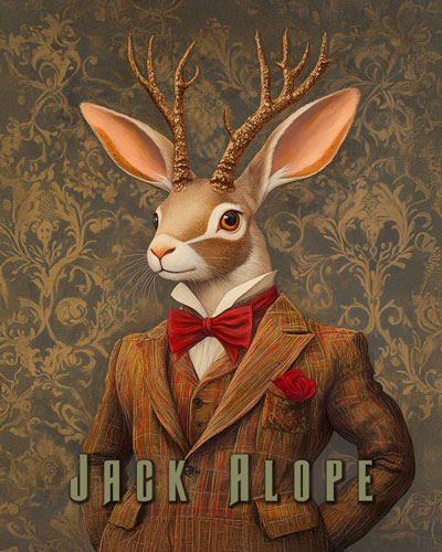 Jack Alope – Mythical Beasts Wall Art