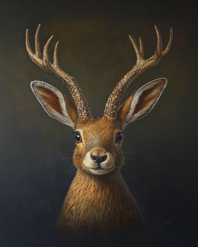 Jackalope – Mythical Beasts Wall Art