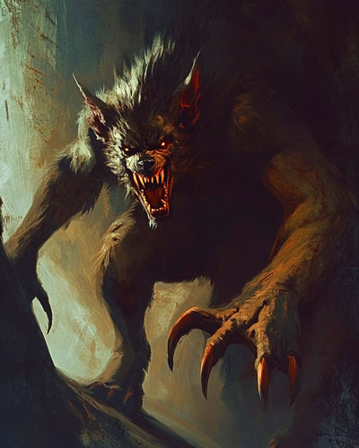 Louisiana Rougarou – Mythical Beasts Wall Art