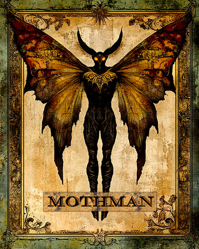 Nouveau-Mothman-Canvas-Wall-Art