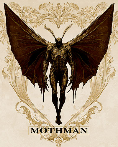 Vintage-Mothman-Depiction-Canvas-Wall-Art